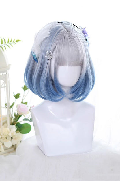 Lolita Wig - Gradient Light Air Bangs, 2 Colors, Sweet Style - additional product view 2