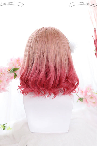 Lolita Wig - Gradient, Pink, Sweet Style - Lolita Coordinate Hair - additional product view 3