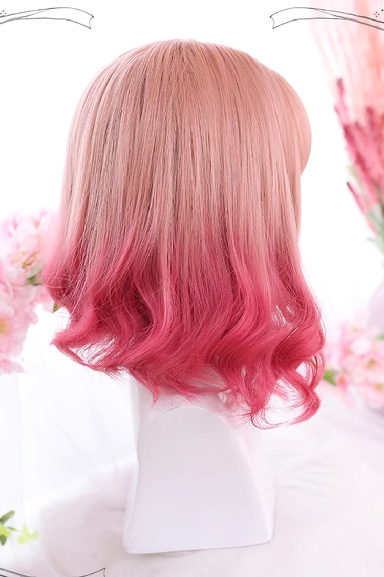 Lolita Wig - Gradient, Pink, Sweet Style - Lolita Coordinate Hair - additional product view 5