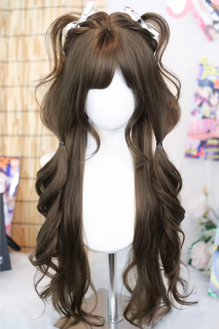 Lolita Wig - Hazelnut Ash Brown Wispy Air, Brown, Sweet Style - main product image