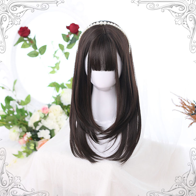 Lolita Wig - Layered Design Mid-length, 3 Colors, Sweet Style - main product image
