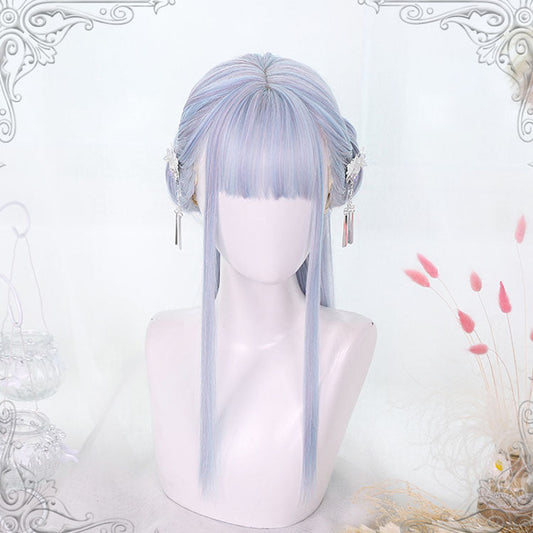 Lolita Wig - Light Blue Mixing, Blue, Sweet Style - Daily and Convention Styling - main product image