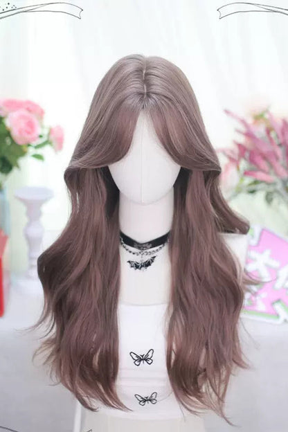 Lolita Wig - Milk Tea Rose Pink, Pink, Sweet Style - Lolita Coordinate Hair - main product image