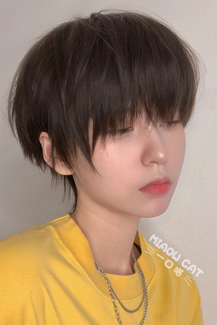 Lolita Wig - Natural, Brown - Daily and Convention Styling - Detailed Lolita Coordinate - additional product view 4