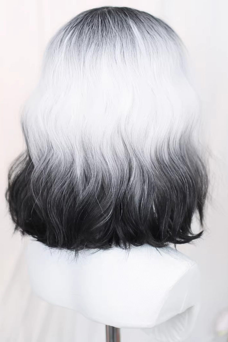 Lolita Wig - Ombre Airy Bangs With Curls, 3 Colors, Sweet Style - additional product view 2
