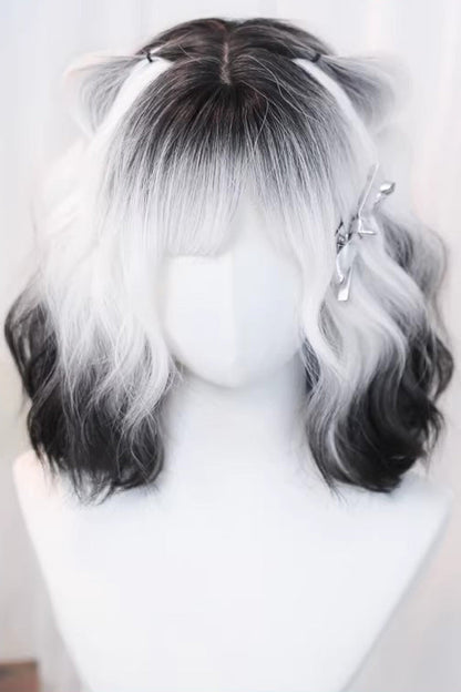 Lolita Wig - Ombre Airy Bangs With Curls, 3 Colors, Sweet Style - main product image