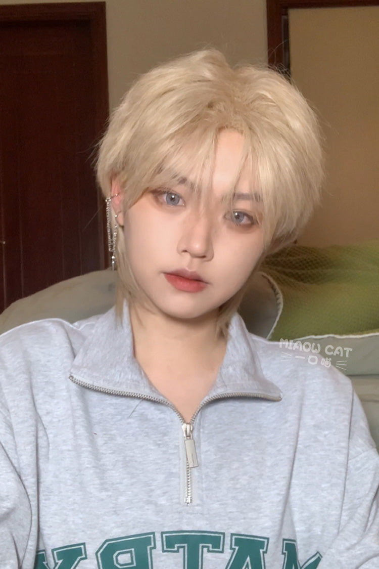 Lolita Wig - Platinum Natural, Platinum - Daily and Convention Styling - additional product view 2