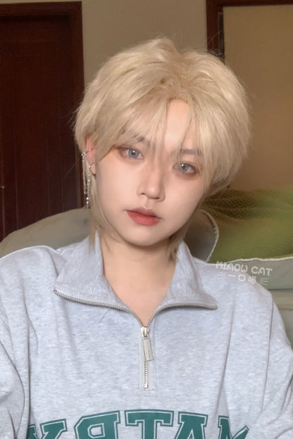 Lolita Wig - Platinum Natural, Platinum - Daily and Convention Styling - additional product view 2