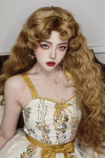 Lolita Wig - Princess Diaries, 2 Colors, Sweet Style - Kawaii Outfit Wig - additional product view 3