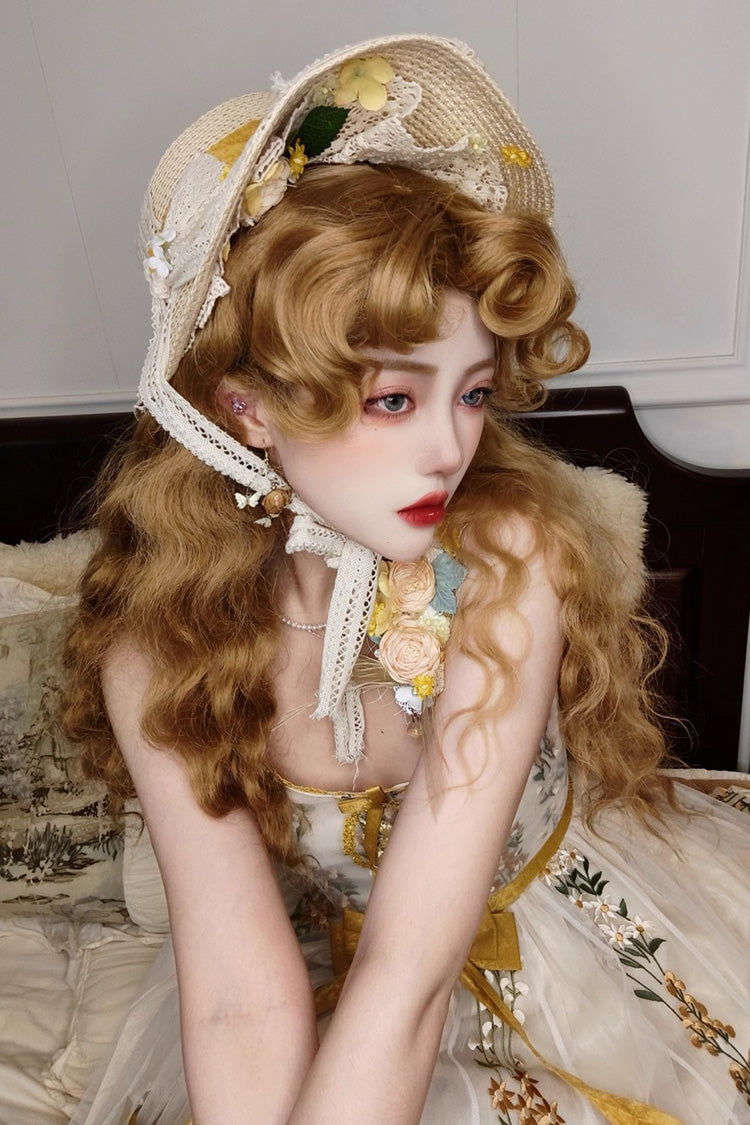 Lolita Wig - Princess Diaries, 2 Colors, Sweet Style - Kawaii Outfit Wig - additional product view 6