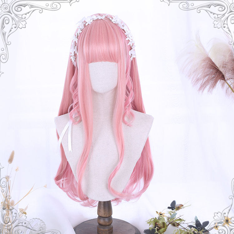 Lolita Wig - Roman Curly Ears And, Pink, Sweet Style - Daily and Convention Styling - main product image