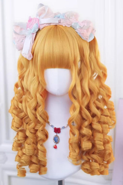 Lolita Wig - Roman Ringlet Curls, 3 Colors, Sweet Style - Daily and Convention Styling - main product image