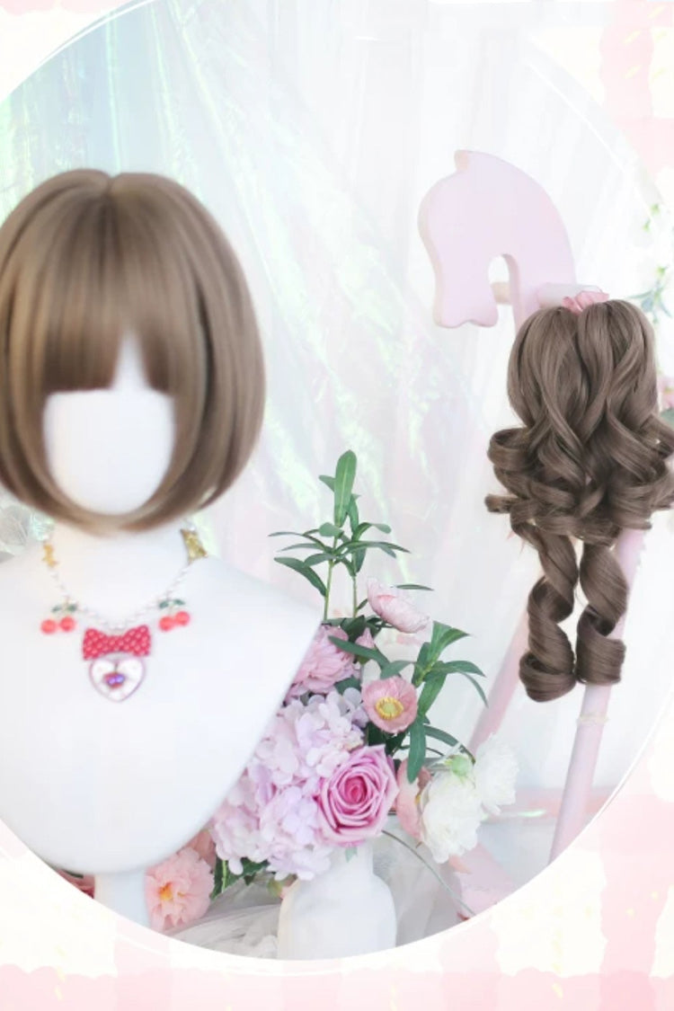 Lolita Wig - Roman Ringlet With Twin, 3 Colors, Sweet Style - Daily and Convention Styling - additional product view 3