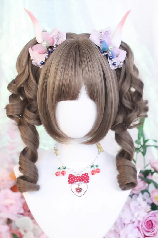 Lolita Wig - Roman Ringlet With Twin, 3 Colors, Sweet Style - Daily and Convention Styling - main product image
