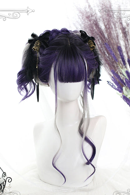 Lolita Wig - Segment Dyed, 2 Colors, Sweet Style - Kawaii Outfit Wig - additional product view 2