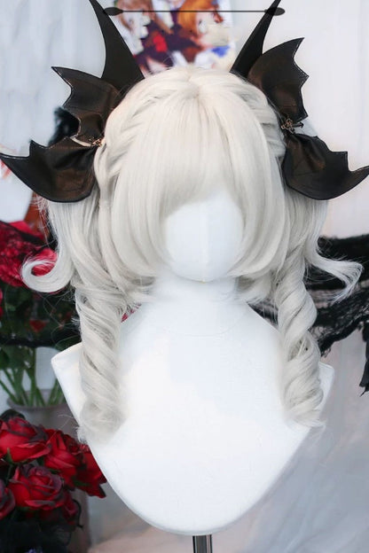 Lolita Wig - Silver Gray, 2 Colors, Sweet Style - Lolita Coordinate Hair - additional product view 2