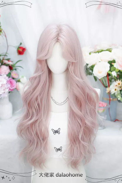 Lolita Wig - Split In The Middle, Pink, Sweet Style - Kawaii Outfit Wig - additional product view 2
