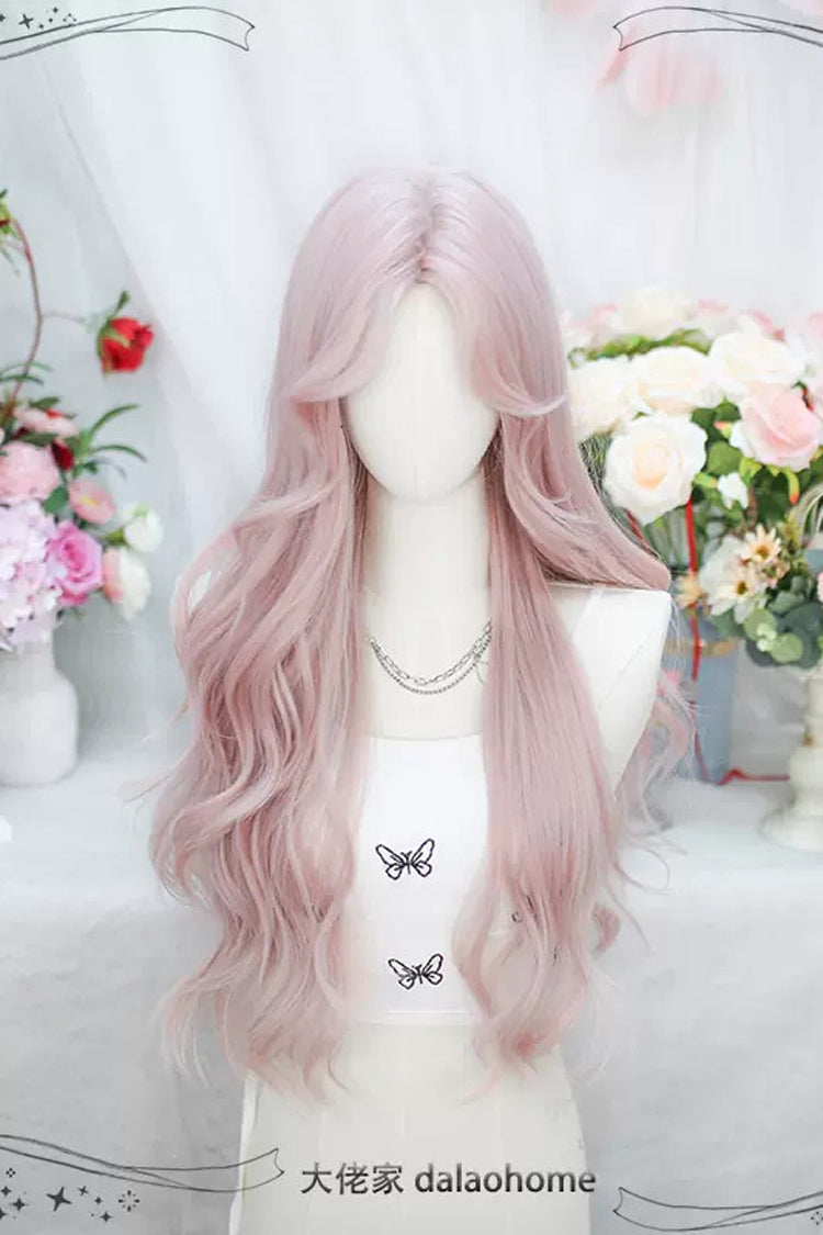 Lolita Wig - Split In The Middle, Pink, Sweet Style - Kawaii Outfit Wig - additional product view 3