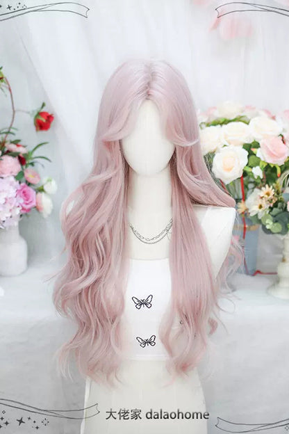 Lolita Wig - Split In The Middle, Pink, Sweet Style - Kawaii Outfit Wig - additional product view 3