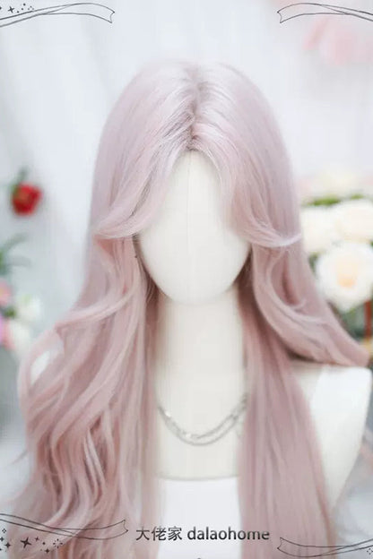 Lolita Wig - Split In The Middle, Pink, Sweet Style - Kawaii Outfit Wig - additional product view 4