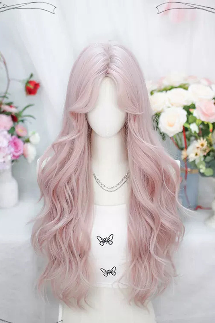 Lolita Wig - Split In The Middle, Pink, Sweet Style - Kawaii Outfit Wig - main product image