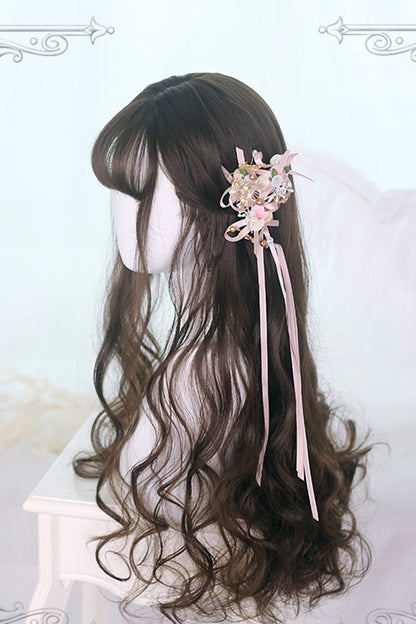Lolita Wig - Sylvia, Brown, Classic Style - Daily and Convention Styling - additional product view 4