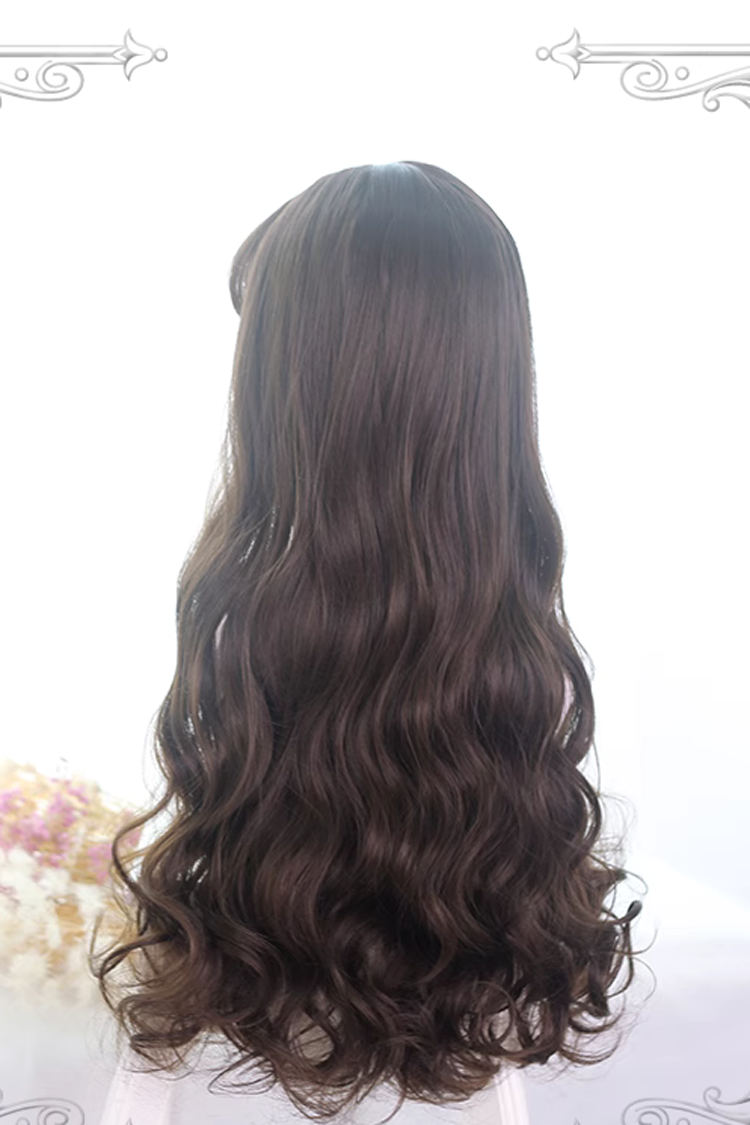 Lolita Wig - Sylvia, Brown, Classic Style - Daily and Convention Styling - additional product view 5