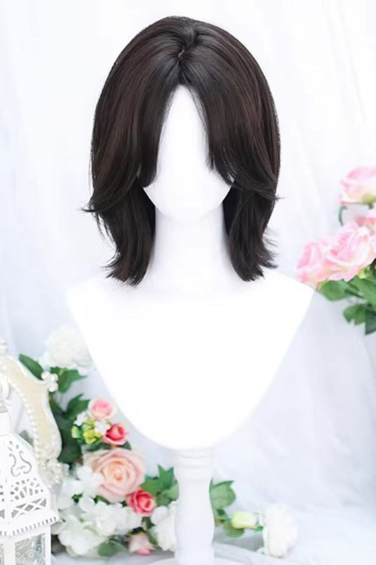 Lolita Wig - Tea Brown Shoulder Length, 2 Colors, Sweet Style - main product image