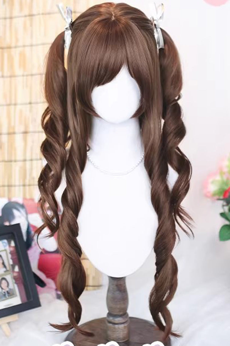 Lolita Wig - Warm Brown, Brown, Sweet Style - Lolita Coordinate Hair - main product image