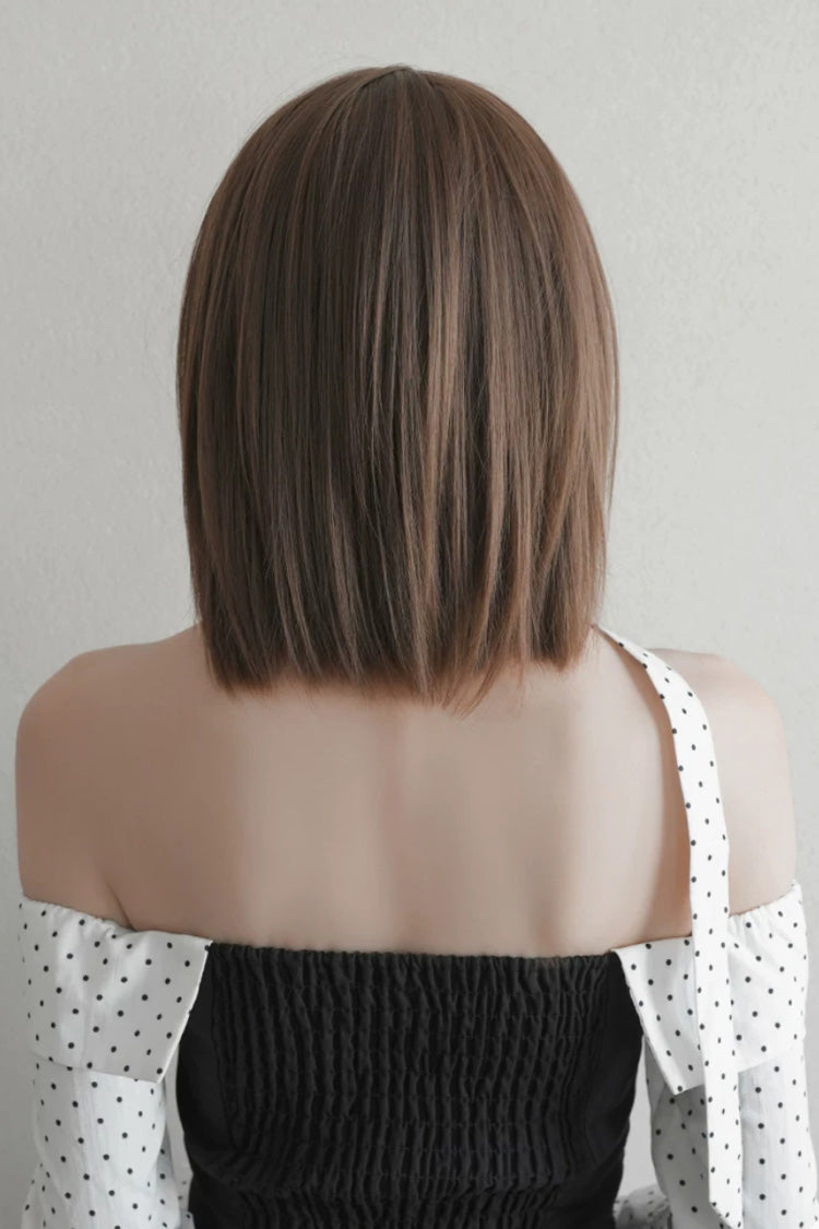 Long Wavy Lolita Wig - Chestnut Brown Refined, Brown, Layered, Sweet Style - additional product view 3