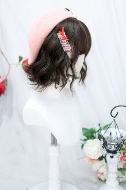 Long Wavy Lolita Wig - Cool Brown Japanese, Brown, Sweet Style - additional product view 4