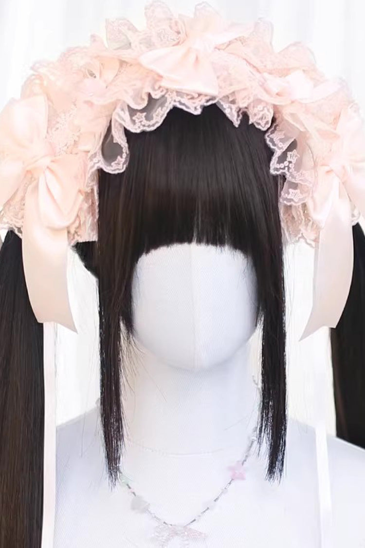Long Wavy Lolita Wig - Deep Black Tea Brown, 2 Colors, Sweet Style - additional product view 2