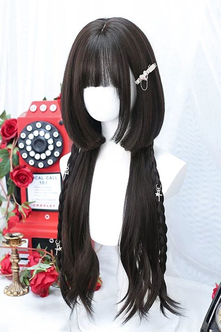 Long Wavy Lolita Wig - Jellyfish Hair Daily, 2 Colors, Sweet Style - additional product view 2