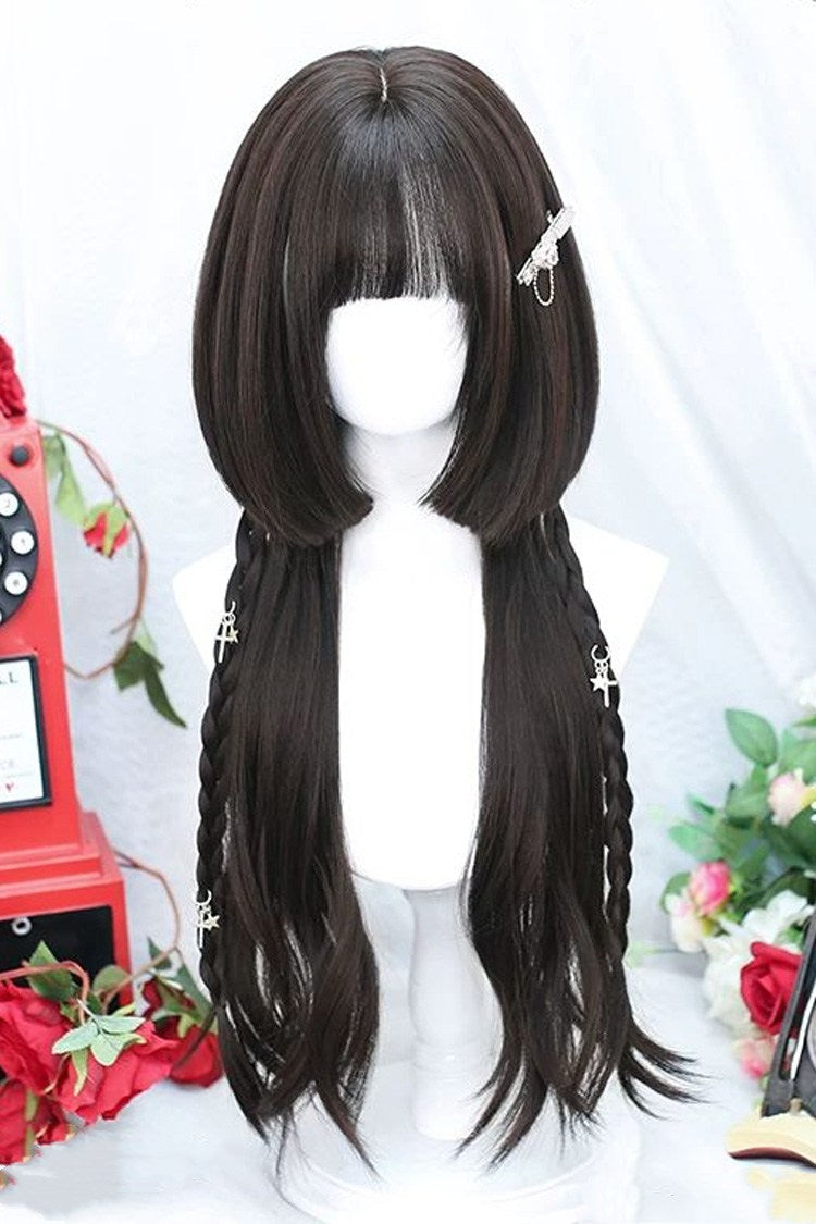 Long Wavy Lolita Wig - Jellyfish Hair Daily, 2 Colors, Sweet Style - main product image