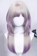 Silver/Purple