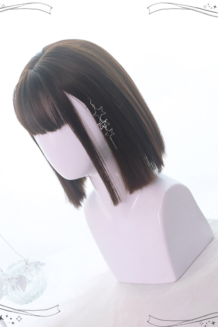 Long Wavy Lolita Wig - Natural Medium, 2 Colors, Gothic Style - additional product view 4