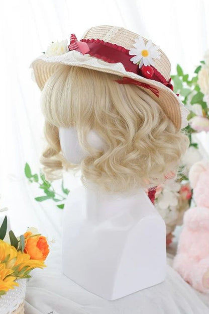 Long Wavy Lolita Wig - Natural Small Curls, 3 Colors, Sweet Style - additional product view 6