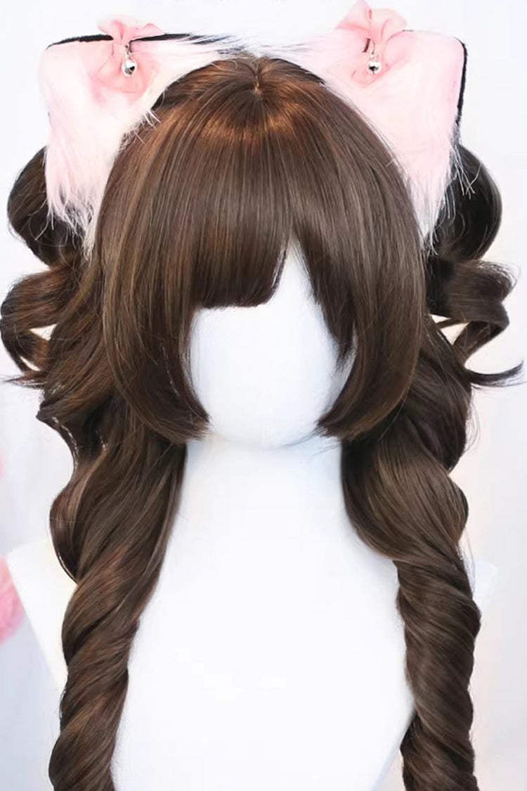Long Wavy Lolita Wig - Ringlet Curls, 3 Colors, Sweet Style - Lolita Coordinate Hair - additional product view 3
