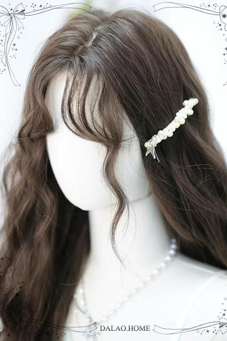 Long Wavy Lolita Wig - Secondary Tousled Small Waves, 2 Colors, Sweet Style - additional product view 7