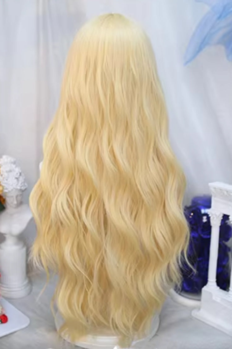 Long Wavy Lolita Wig - Special Center Part Loose Waves, 2 Colors, Sweet Style - additional product view 4