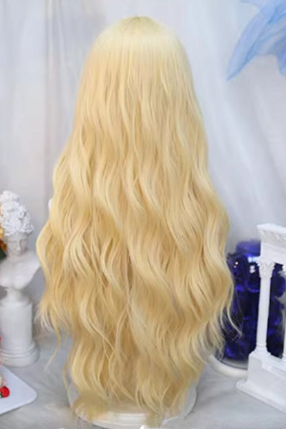 Long Wavy Lolita Wig - Special Center Part Loose Waves, 2 Colors, Sweet Style - additional product view 4
