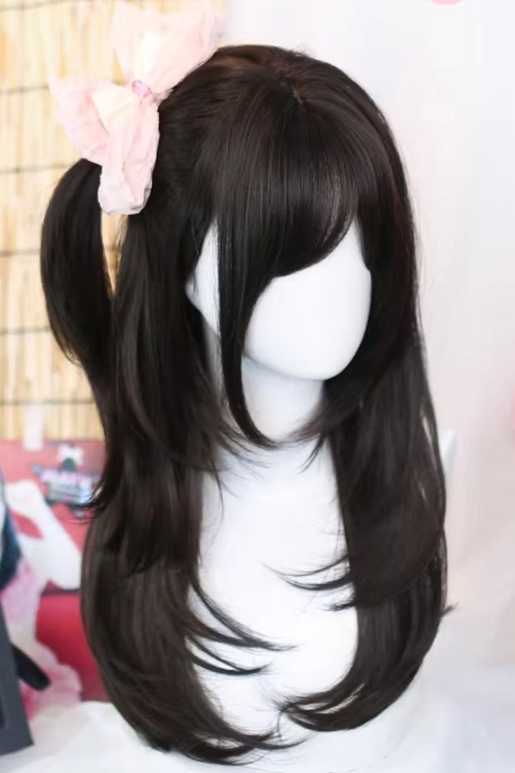Long Wavy Lolita Wig - Straight Hair Japanese Colors, 2 Colors, Sweet Style - main product image