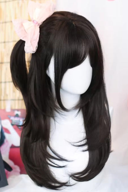 Long Wavy Lolita Wig - Straight Hair Japanese Colors, 2 Colors, Sweet Style - main product image