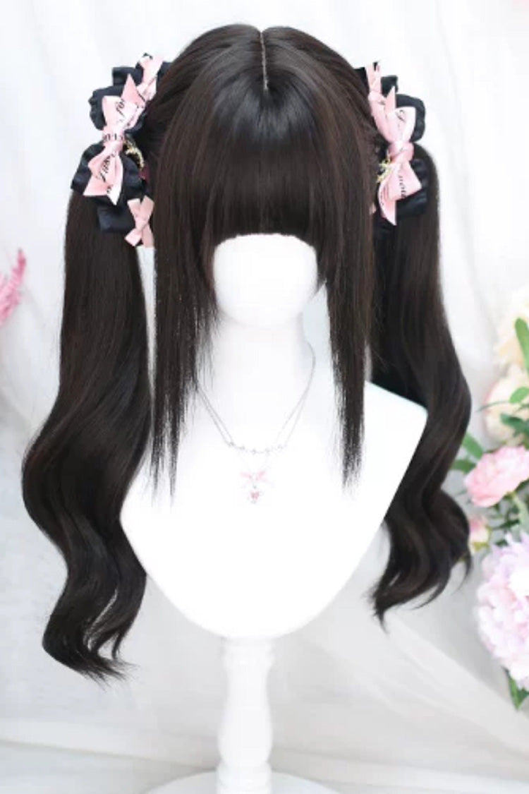 Long Wavy Lolita Wig - Tea Brown, 2 Colors, Sweet Style - Kawaii Outfit Wig - main product image