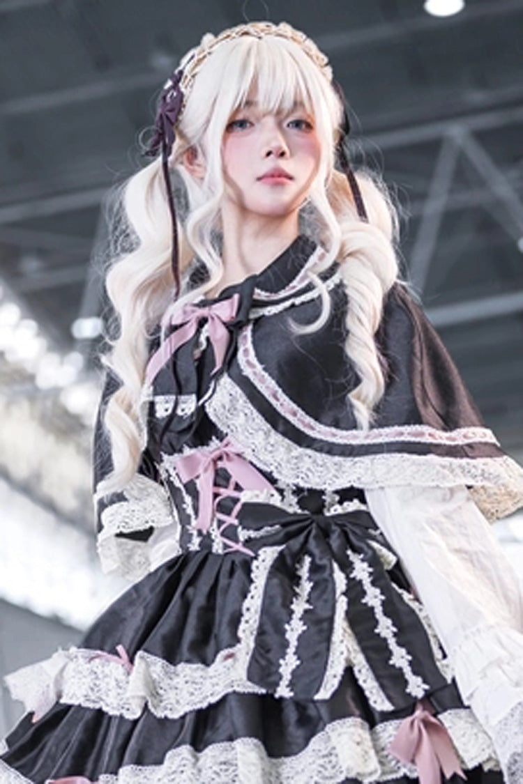 Long Wavy Lolita Wig - Walnut Gold Japanese-style Soft, Gold, Sweet Style - additional product view 4