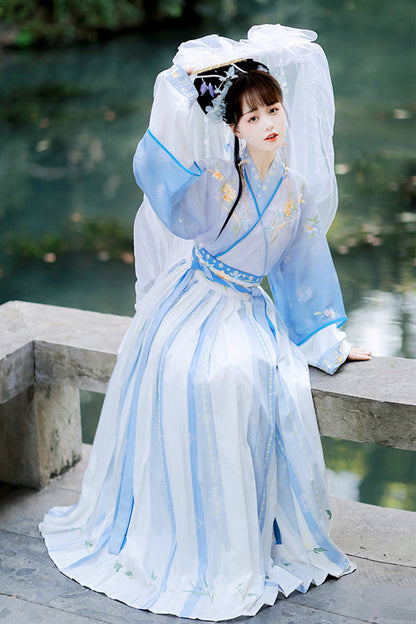 Ouji Fashion Set - Chinese Chest Cuffs Beautifully, 2 Colors, Chinese-Inspired Style - additional product view 3