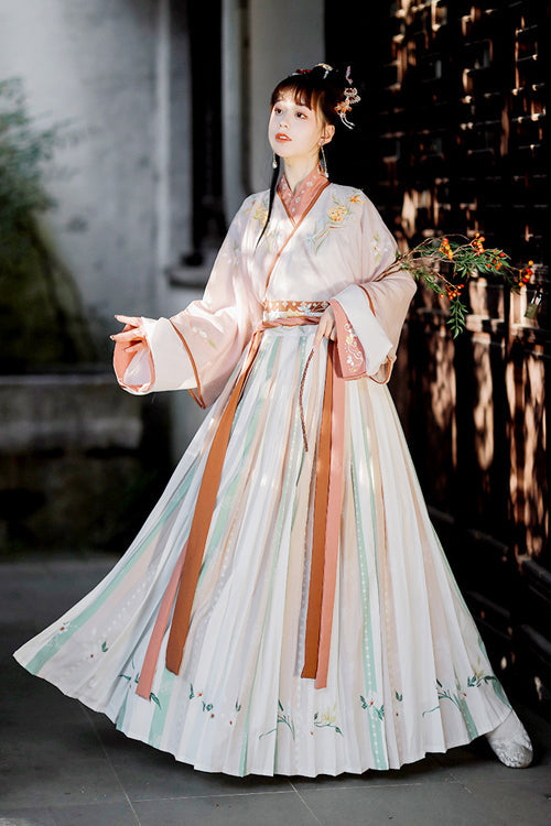 Ouji Fashion Set - Chinese Chest Cuffs Beautifully, 2 Colors, Chinese-Inspired Style - additional product view 5
