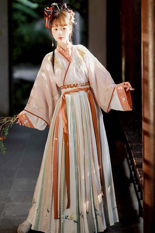 Ouji Fashion Set - Chinese Chest Cuffs Beautifully, 2 Colors, Chinese-Inspired Style - additional product view 6