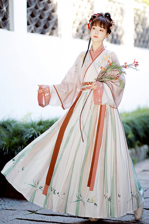 Ouji Fashion Set - Chinese Chest Cuffs Beautifully, 2 Colors, Chinese-Inspired Style - S Multi-Color / M Multi-Color / L Multi-Color option