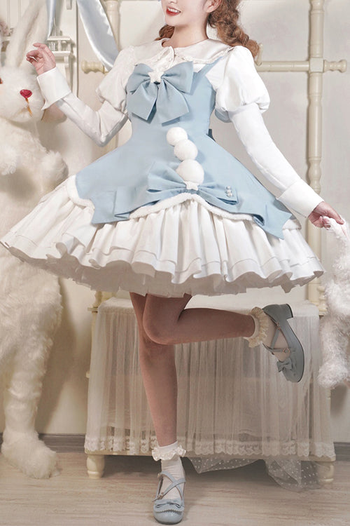 Ouji Fashion Set - Cute Girl Doll Collar, 3 Colors, Sweet Style - main product image